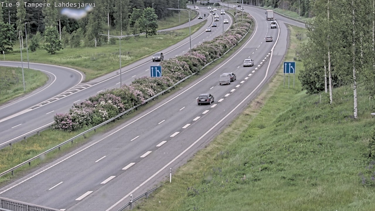 Weather Camera Image Väg 9 Tammerfors, Lahdesjärvi, Tampere, Pirkanmaa