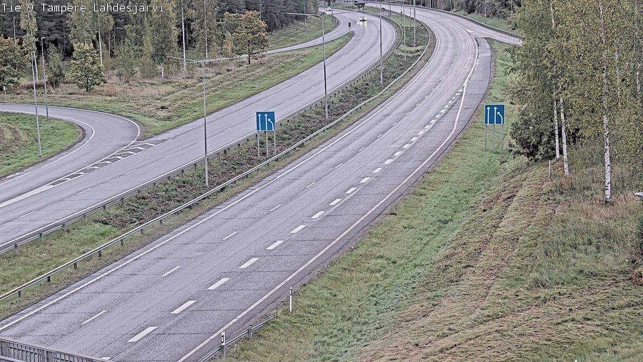 Weather Camera Image Road 9 Tampere, Lahdesjärvi, Tampere, Pirkanmaa