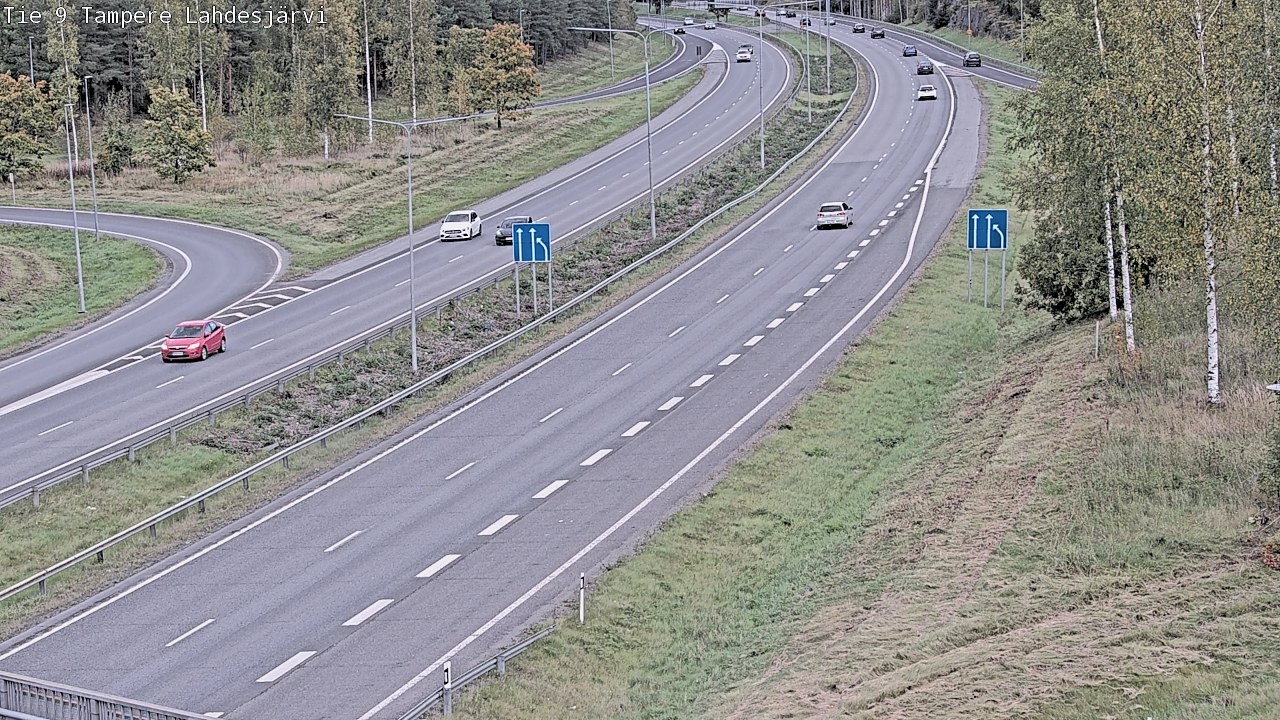 Kelikamerat Kuva Tie 9 Tampere, Lahdesjärvi, Tampere, Pirkanmaa