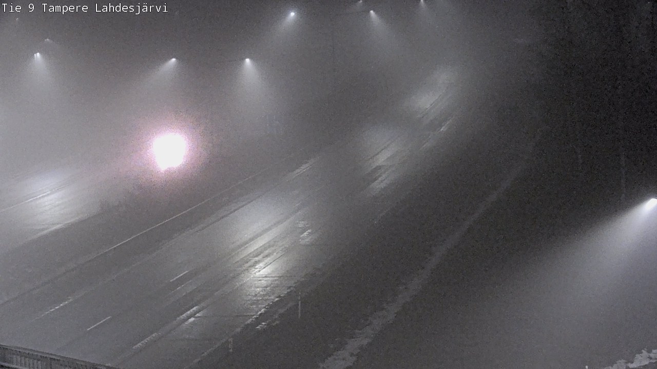 Weather Camera Image Väg 9 Tammerfors, Lahdesjärvi, Tampere, Pirkanmaa