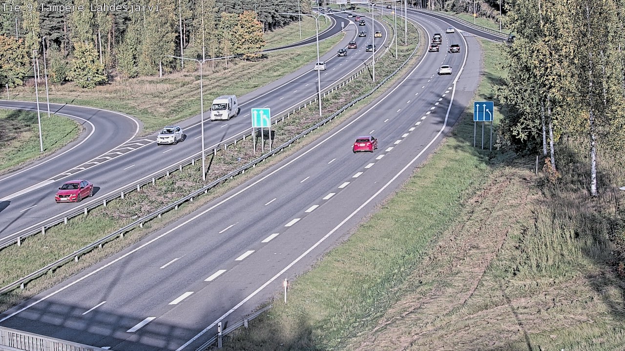 Kelikamerat Kuva Tie 9 Tampere, Lahdesjärvi, Tampere, Pirkanmaa
