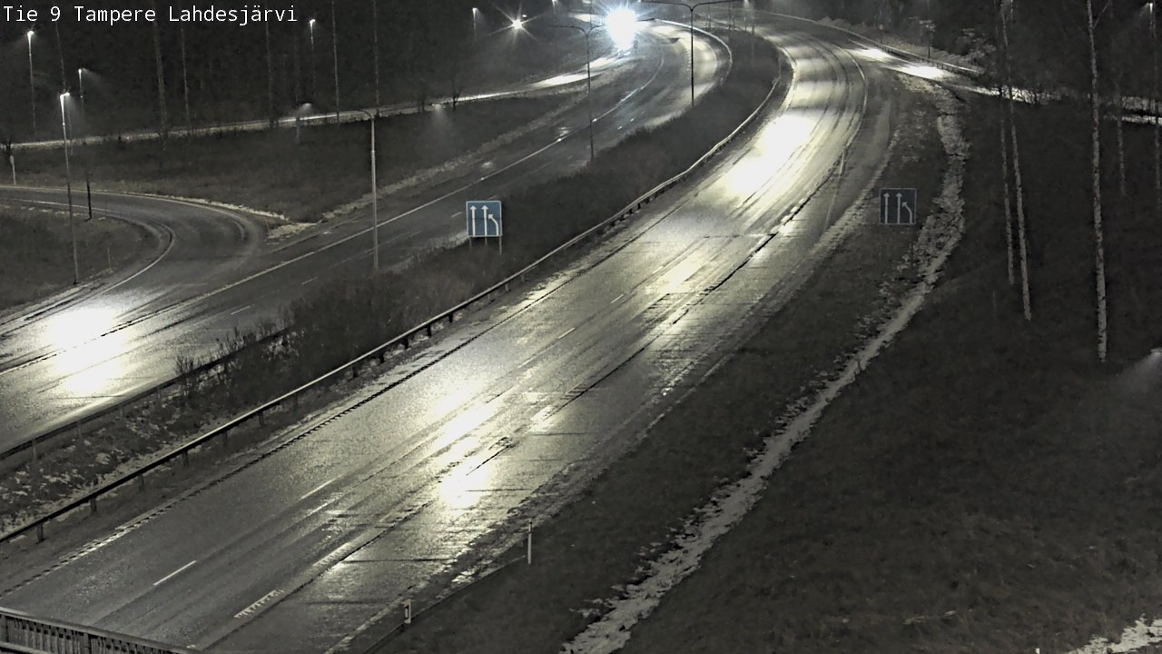 Weather Camera Image Väg 9 Tammerfors, Lahdesjärvi, Tampere, Pirkanmaa
