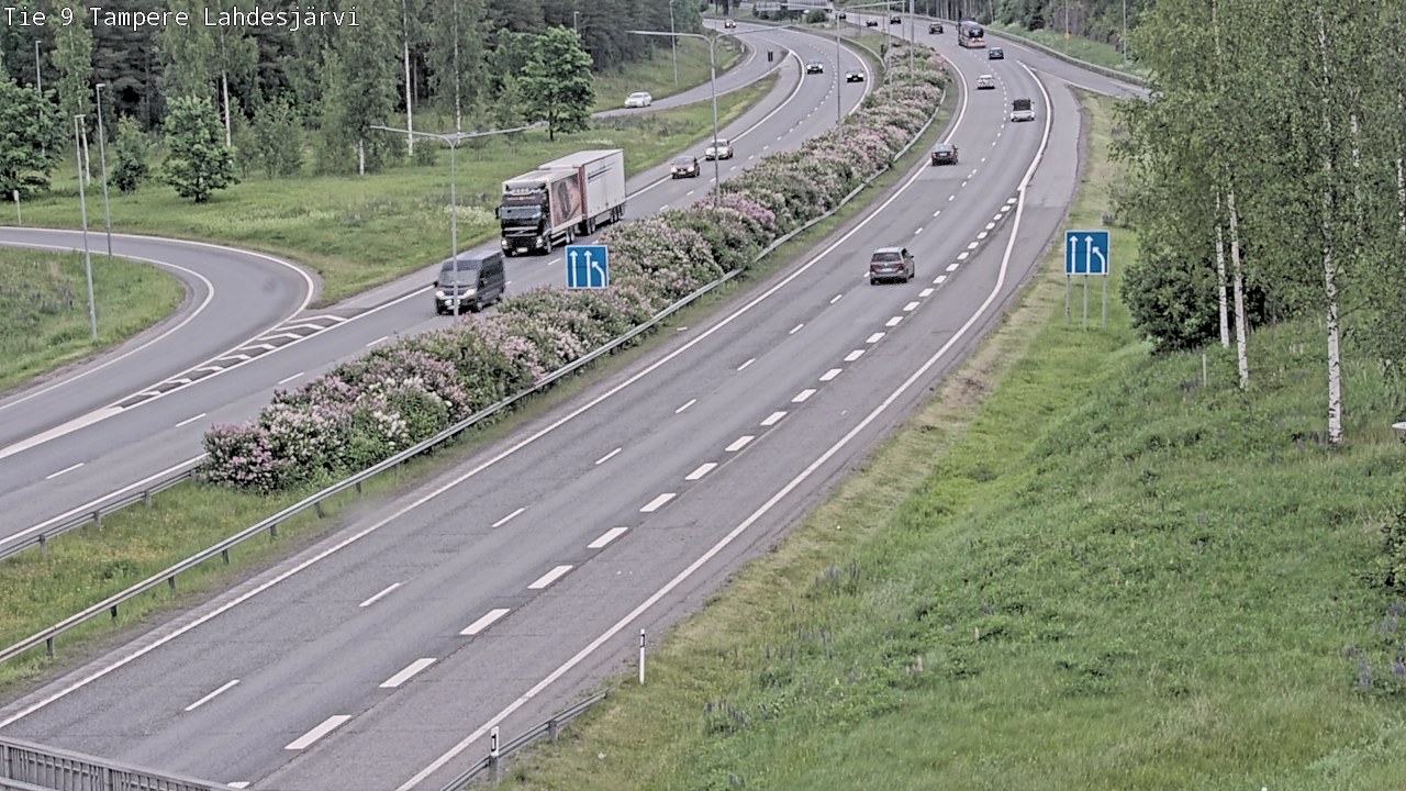 Kelikamerat Kuva Tie 9 Tampere, Lahdesjärvi, Tampere, Pirkanmaa