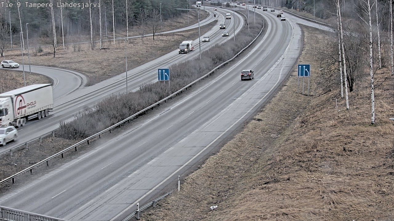 Kelikamerat Kuva Tie 9 Tampere, Lahdesjärvi, Tampere, Pirkanmaa