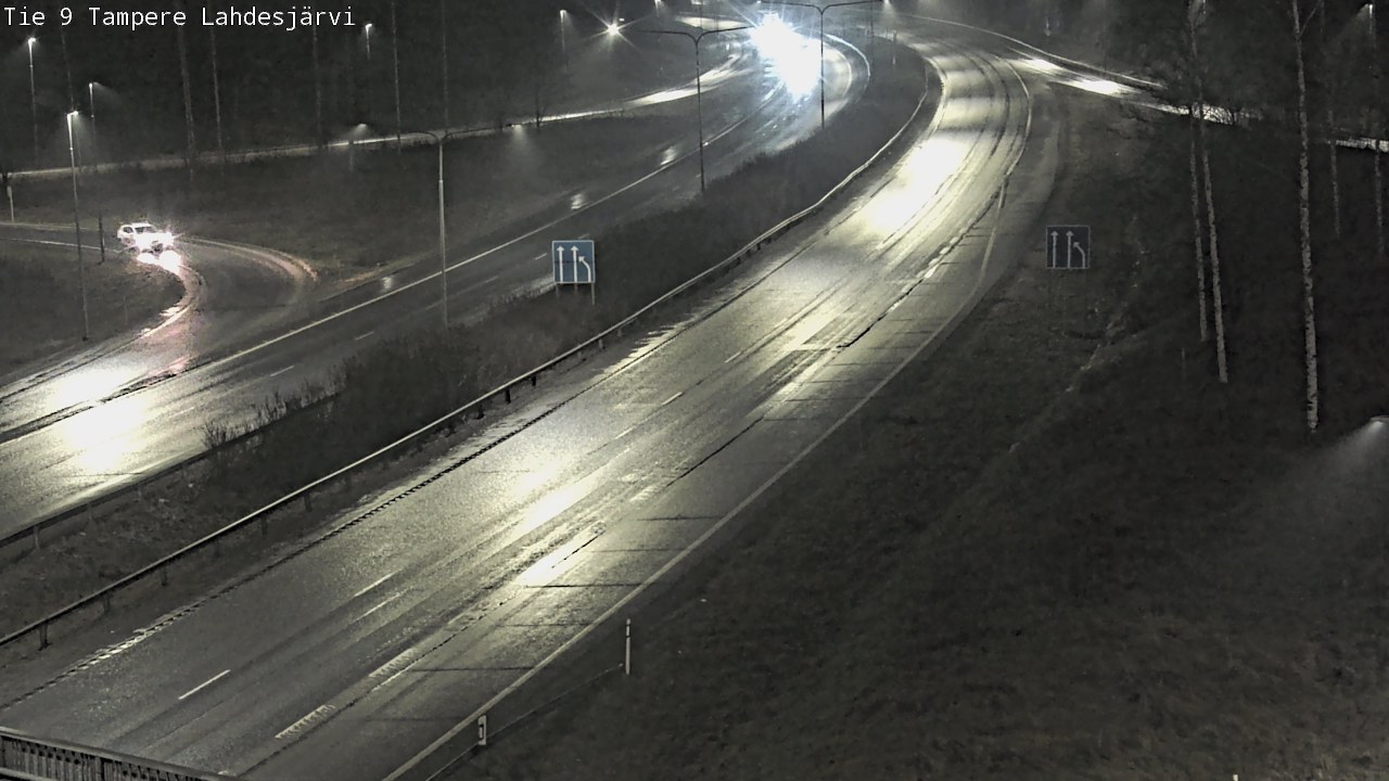 Weather Camera Image Väg 9 Tammerfors, Lahdesjärvi, Tampere, Pirkanmaa