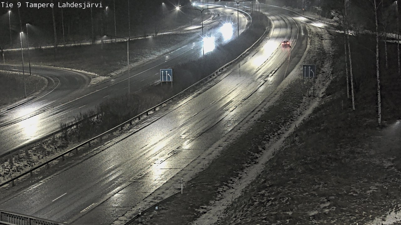 Weather Camera Image Väg 9 Tammerfors, Lahdesjärvi, Tampere, Pirkanmaa