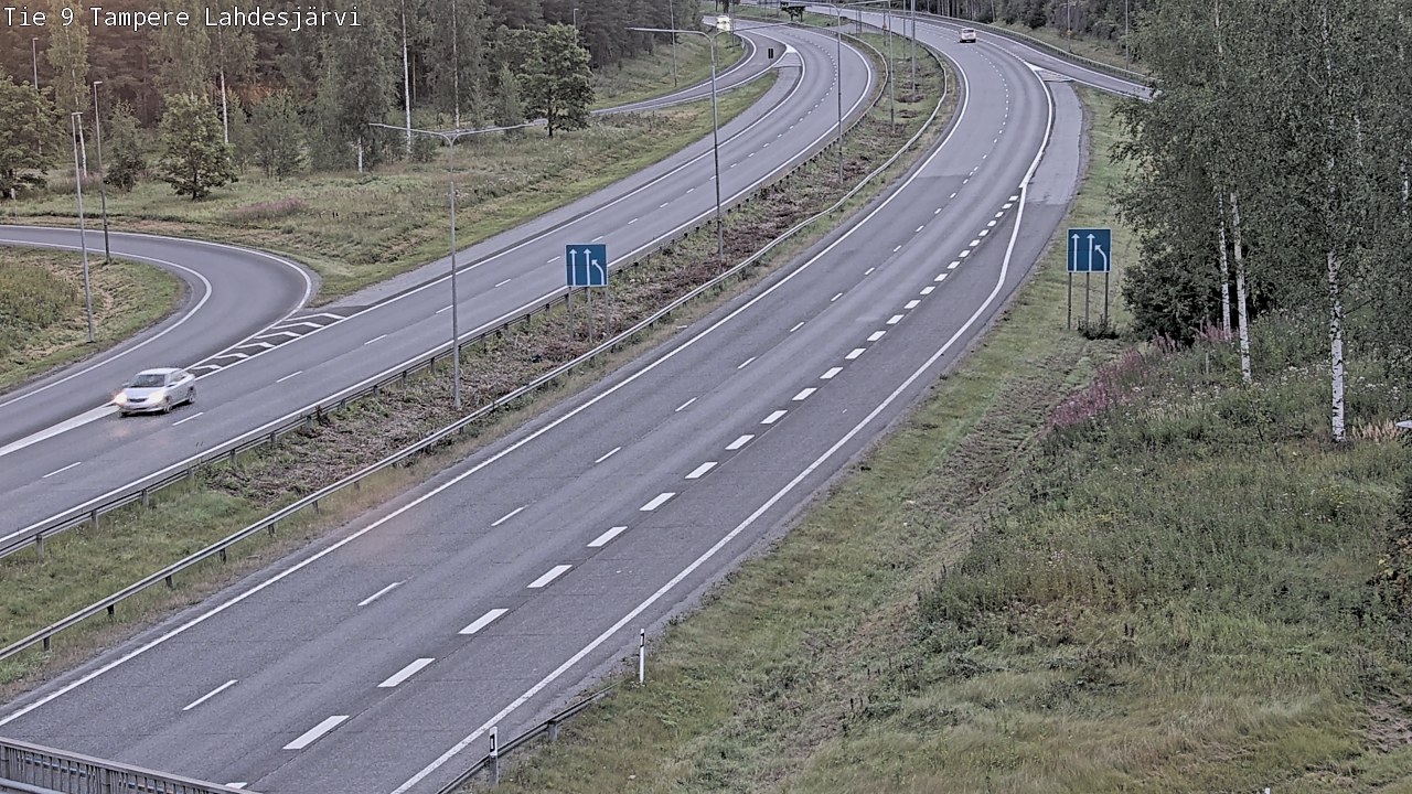 Weather Camera Image Road 9 Tampere, Lahdesjärvi, Tampere, Pirkanmaa