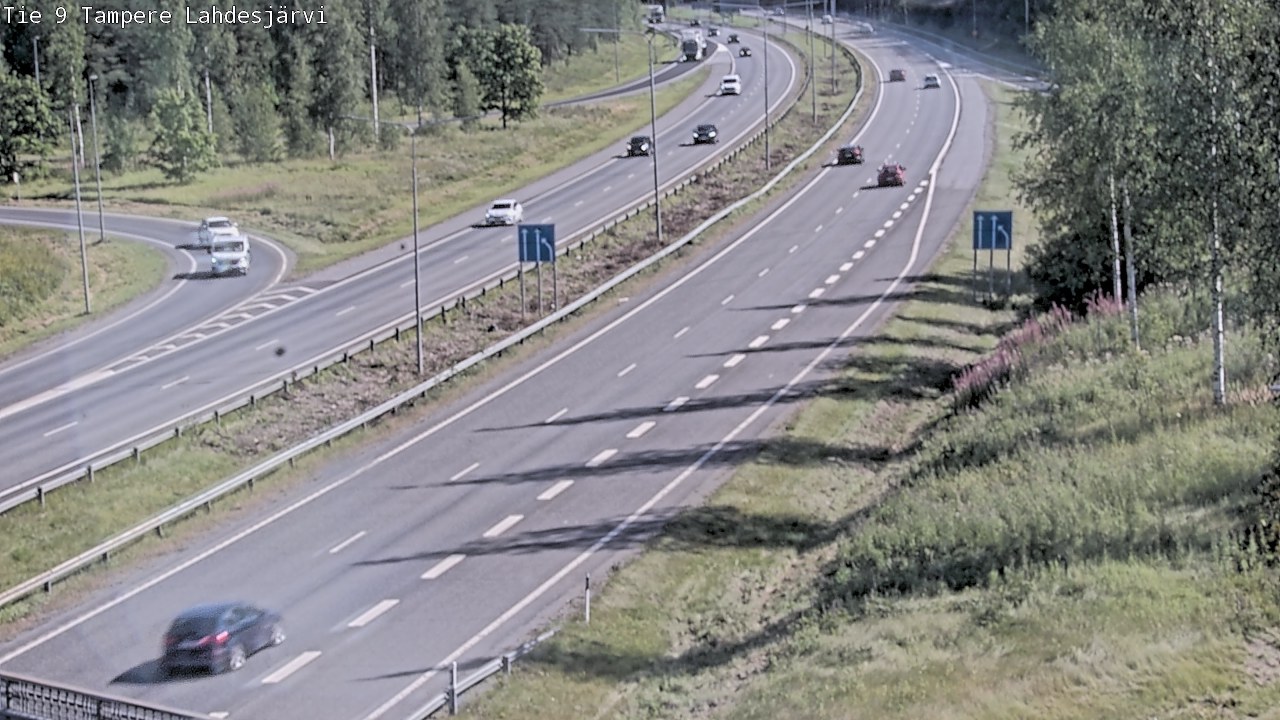 Kelikamerat Kuva Tie 9 Tampere, Lahdesjärvi, Tampere, Pirkanmaa