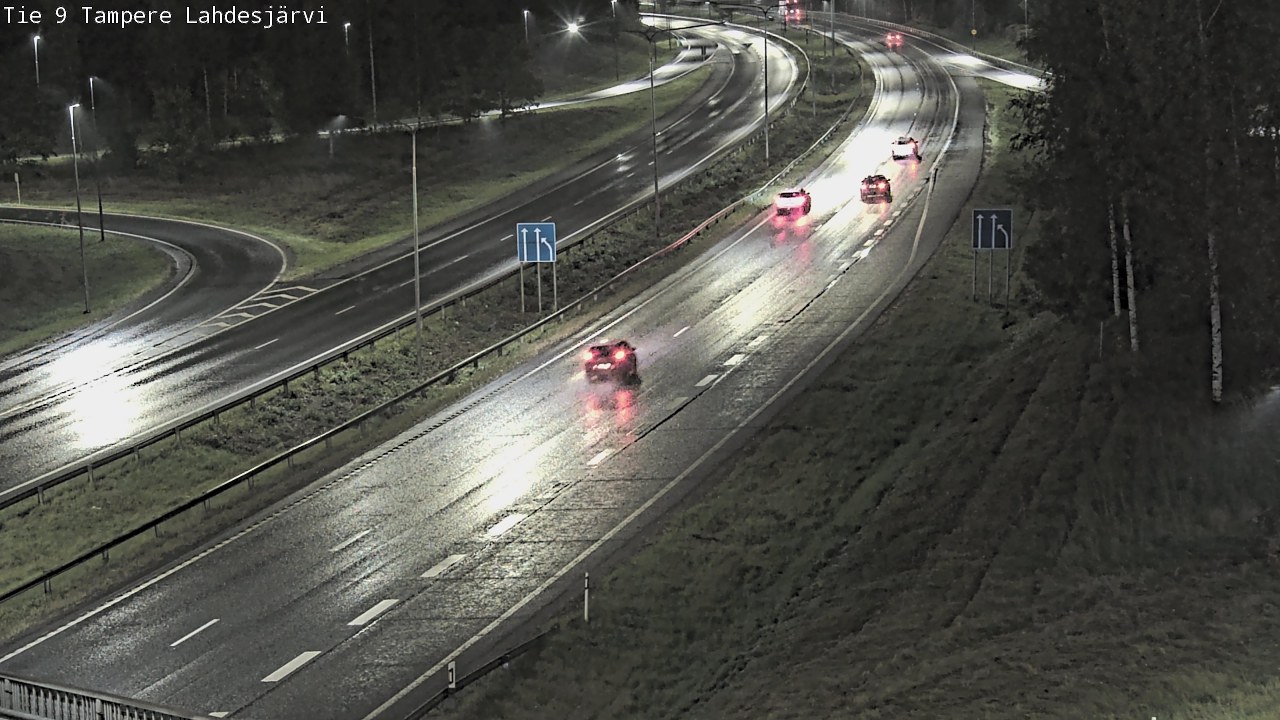 Weather Camera Image Road 9 Tampere, Lahdesjärvi, Tampere, Pirkanmaa