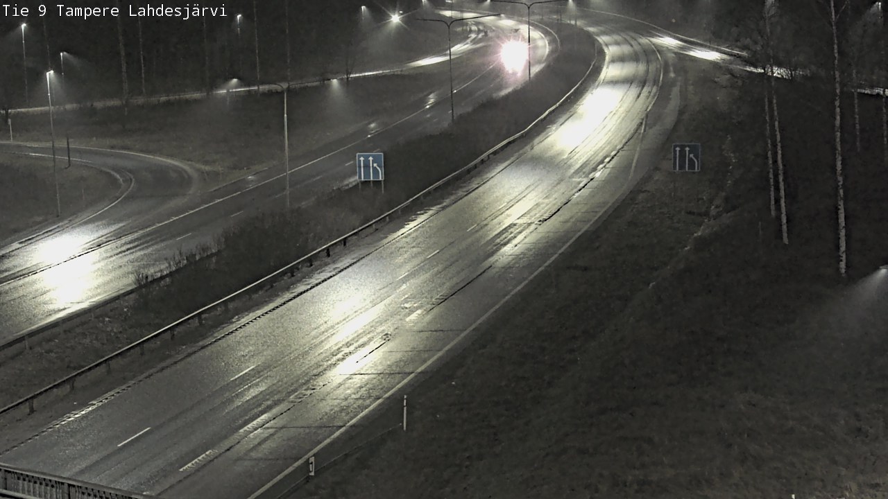Weather Camera Image Väg 9 Tammerfors, Lahdesjärvi, Tampere, Pirkanmaa