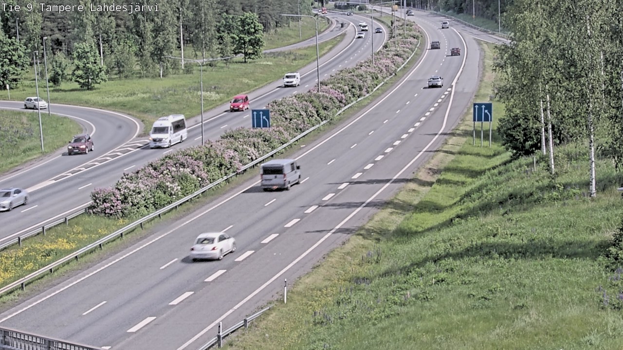 Kelikamerat Kuva Tie 9 Tampere, Lahdesjärvi, Tampere, Pirkanmaa