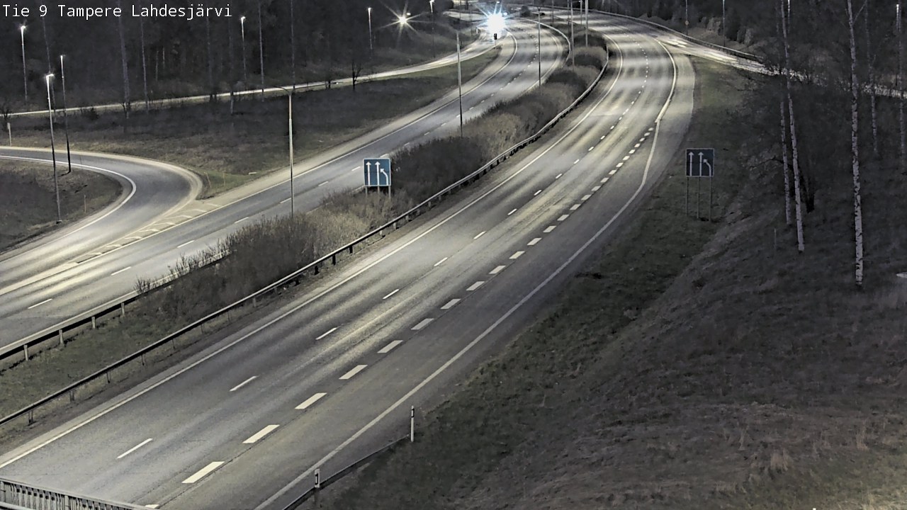 Weather Camera Image Road 9 Tampere, Lahdesjärvi, Tampere, Pirkanmaa