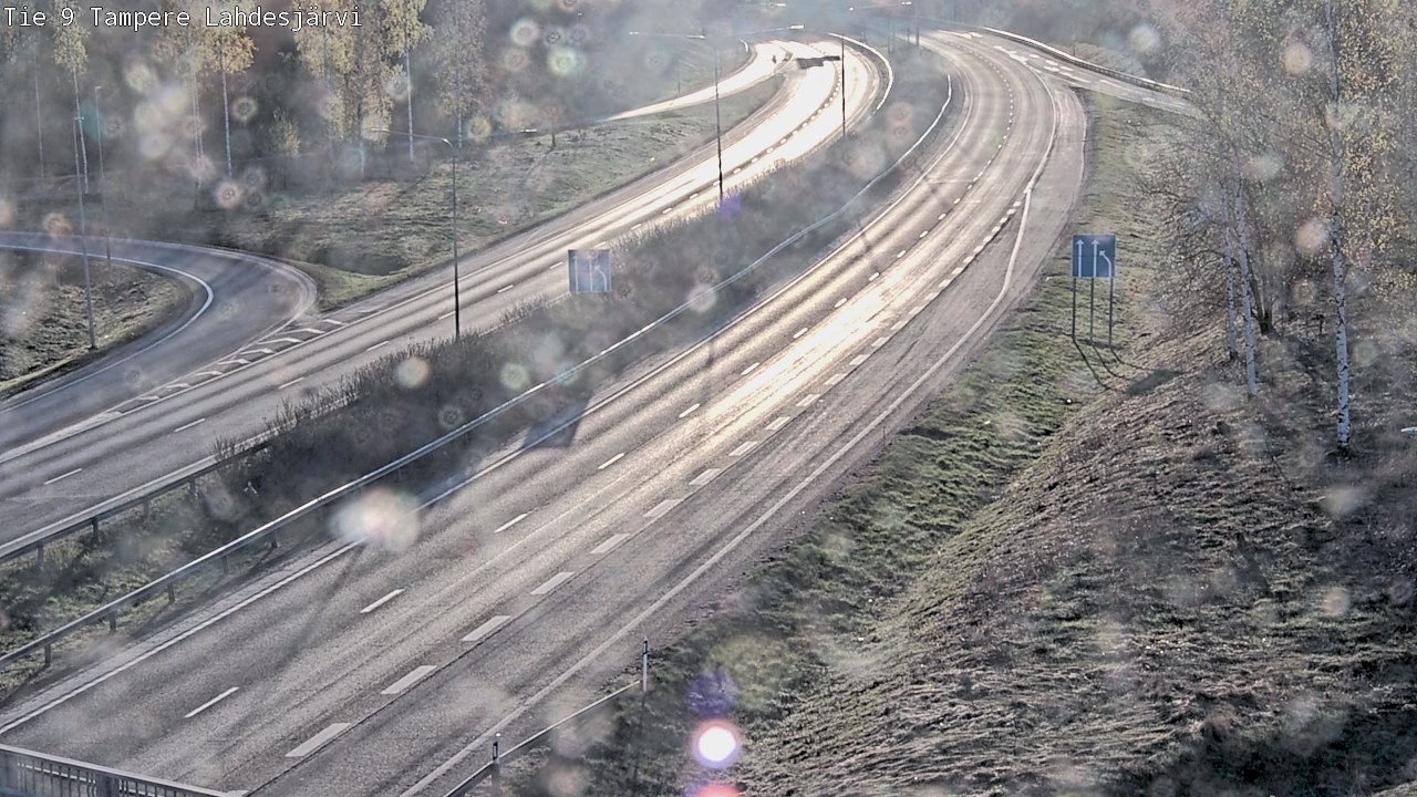 Weather Camera Image Road 9 Tampere, Lahdesjärvi, Tampere, Pirkanmaa