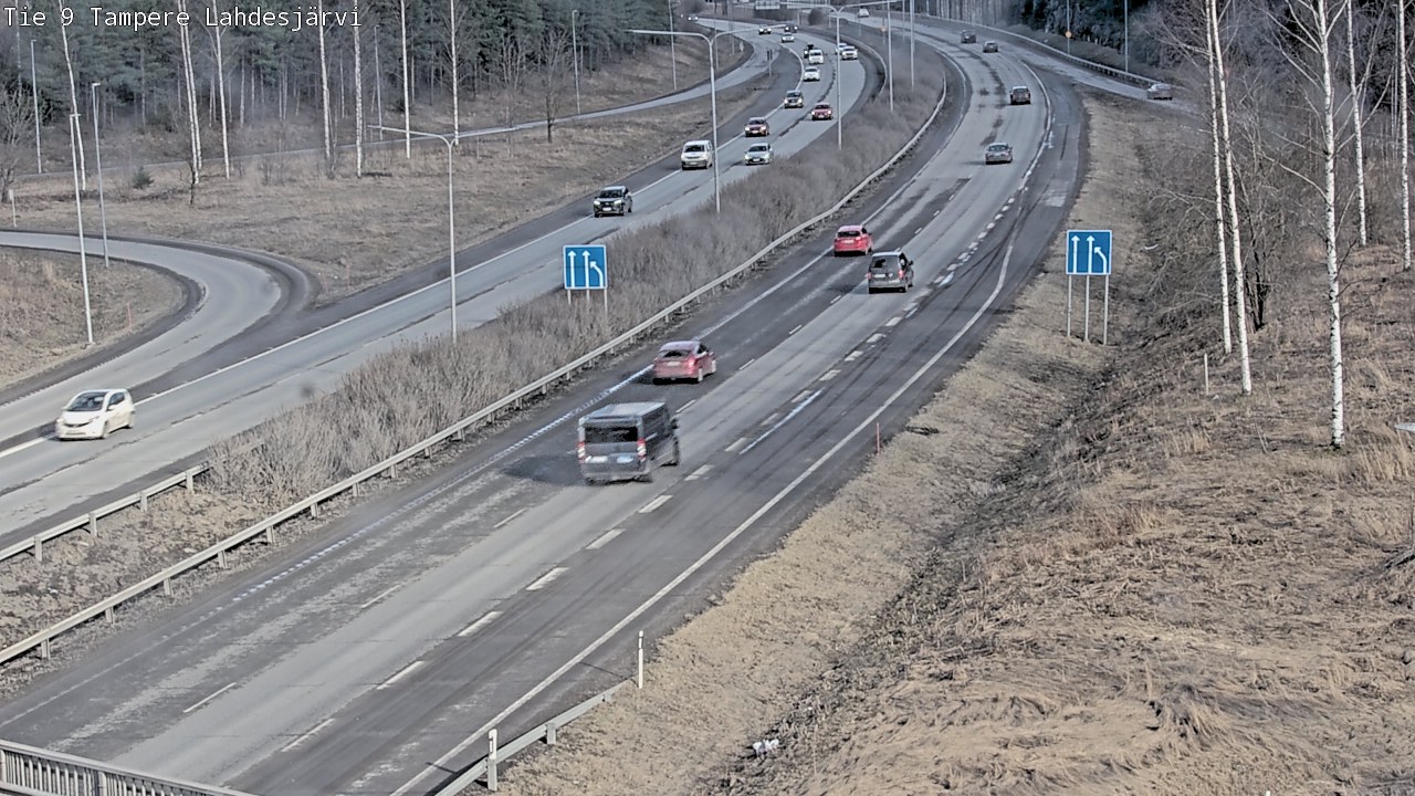 Kelikamerat Kuva Tie 9 Tampere, Lahdesjärvi, Tampere, Pirkanmaa