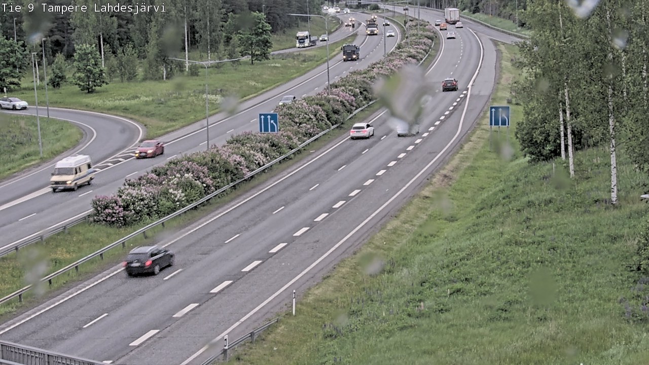Kelikamerat Kuva Tie 9 Tampere, Lahdesjärvi, Tampere, Pirkanmaa
