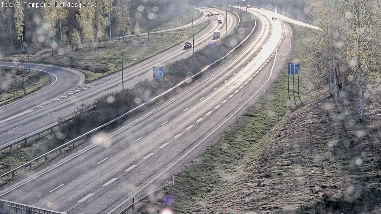Weather Camera Image Road 9 Tampere, Lahdesjärvi, Tampere, Pirkanmaa