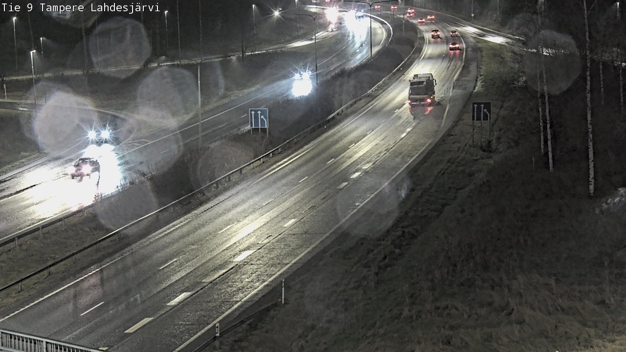 Kelikamerat Kuva Tie 9 Tampere, Lahdesjärvi, Tampere, Pirkanmaa