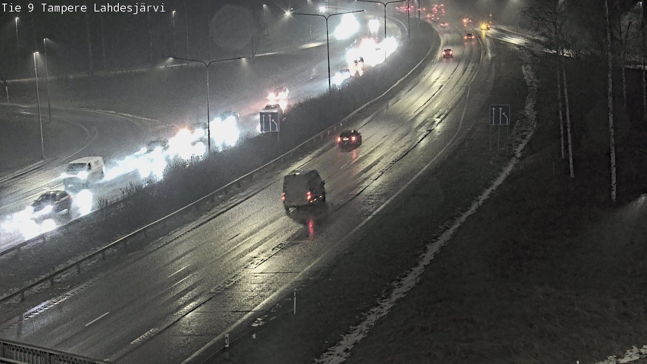 Weather Camera Image Väg 9 Tammerfors, Lahdesjärvi, Tampere, Pirkanmaa