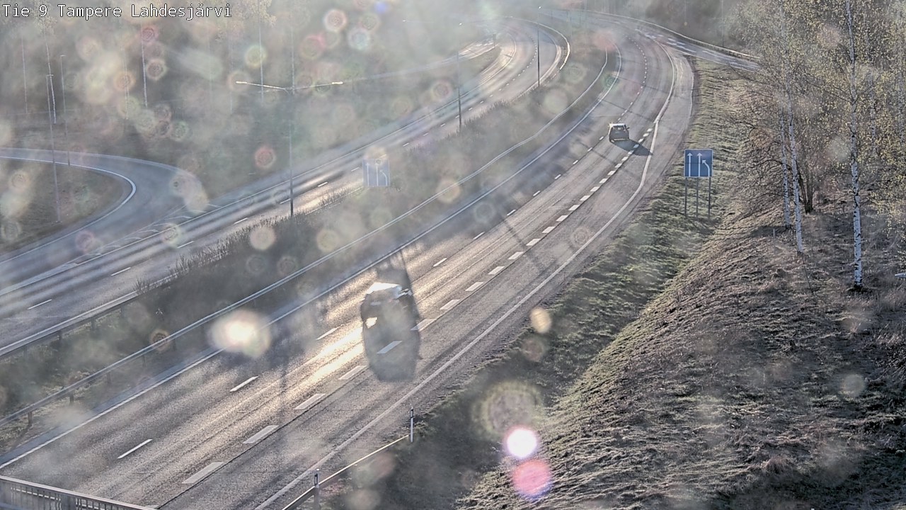 Weather Camera Image Road 9 Tampere, Lahdesjärvi, Tampere, Pirkanmaa