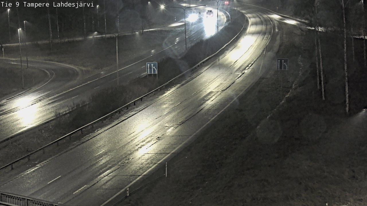 Weather Camera Image Väg 9 Tammerfors, Lahdesjärvi, Tampere, Pirkanmaa