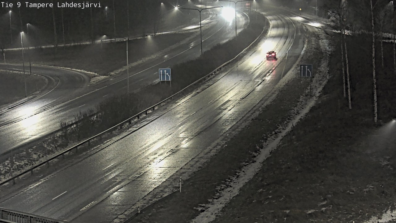 Weather Camera Image Väg 9 Tammerfors, Lahdesjärvi, Tampere, Pirkanmaa