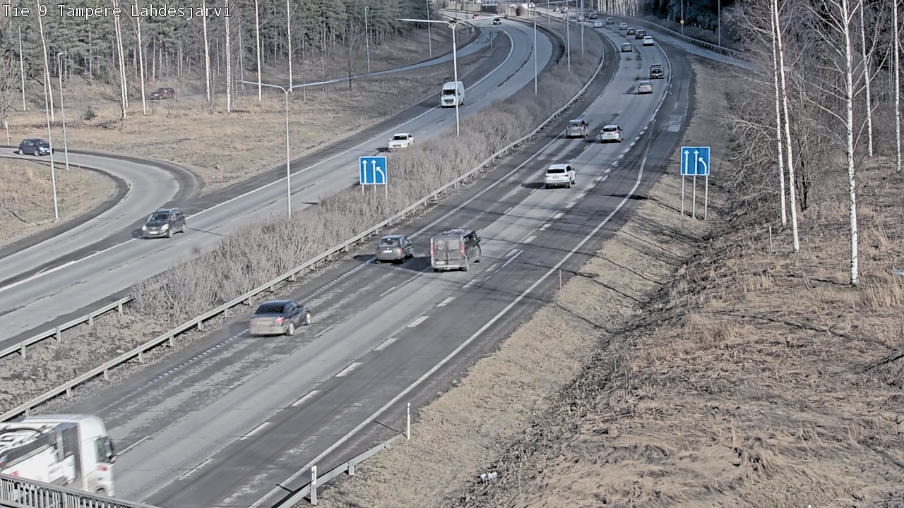 Kelikamerat Kuva Tie 9 Tampere, Lahdesjärvi, Tampere, Pirkanmaa