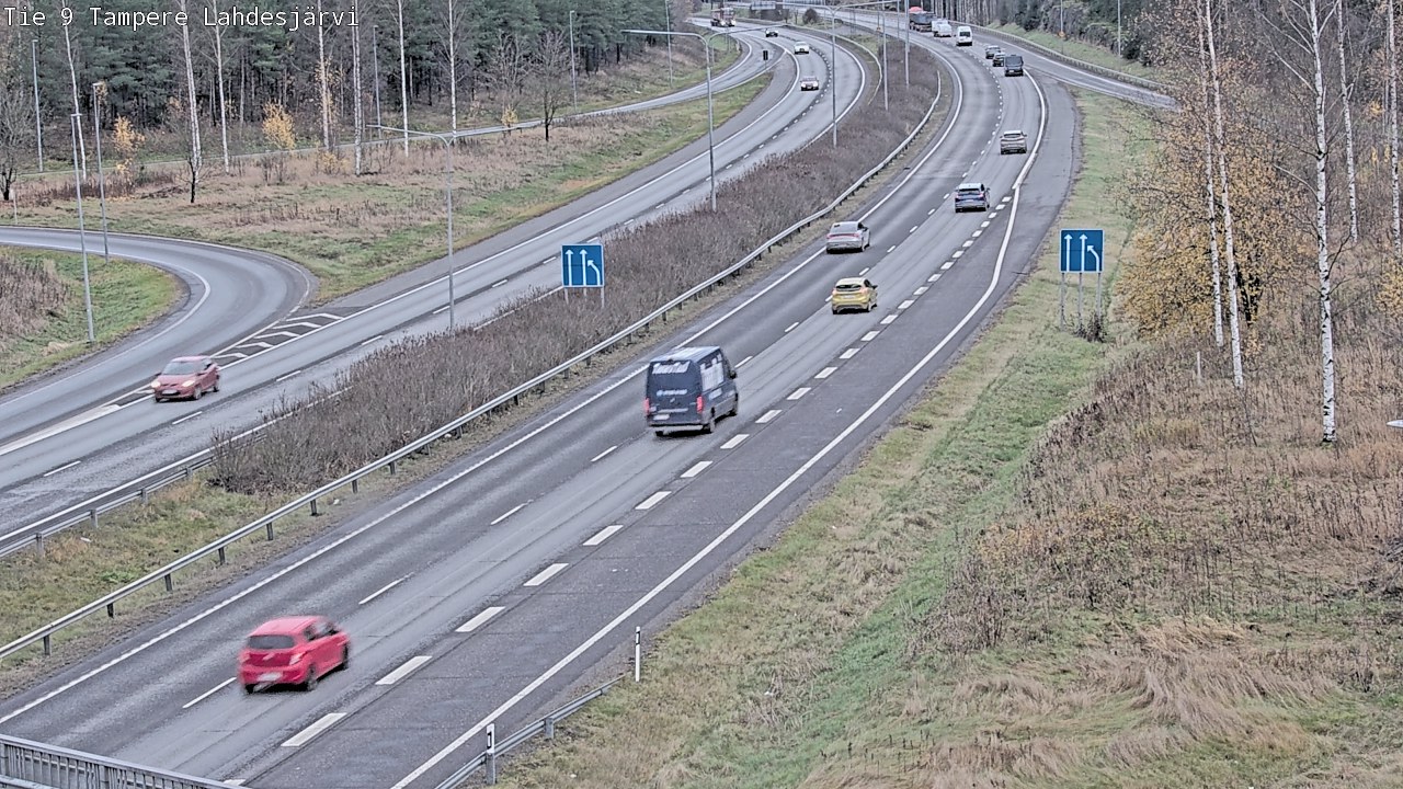 Kelikamerat Kuva Tie 9 Tampere, Lahdesjärvi, Tampere, Pirkanmaa