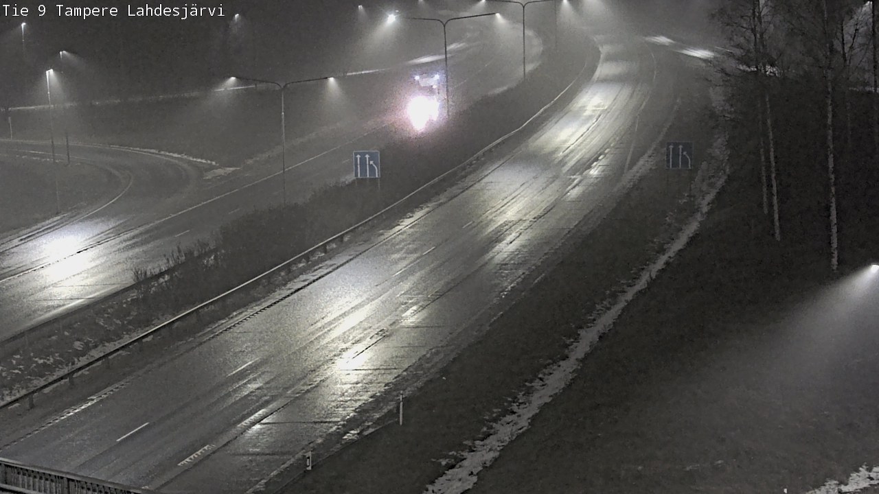 Weather Camera Image Väg 9 Tammerfors, Lahdesjärvi, Tampere, Pirkanmaa