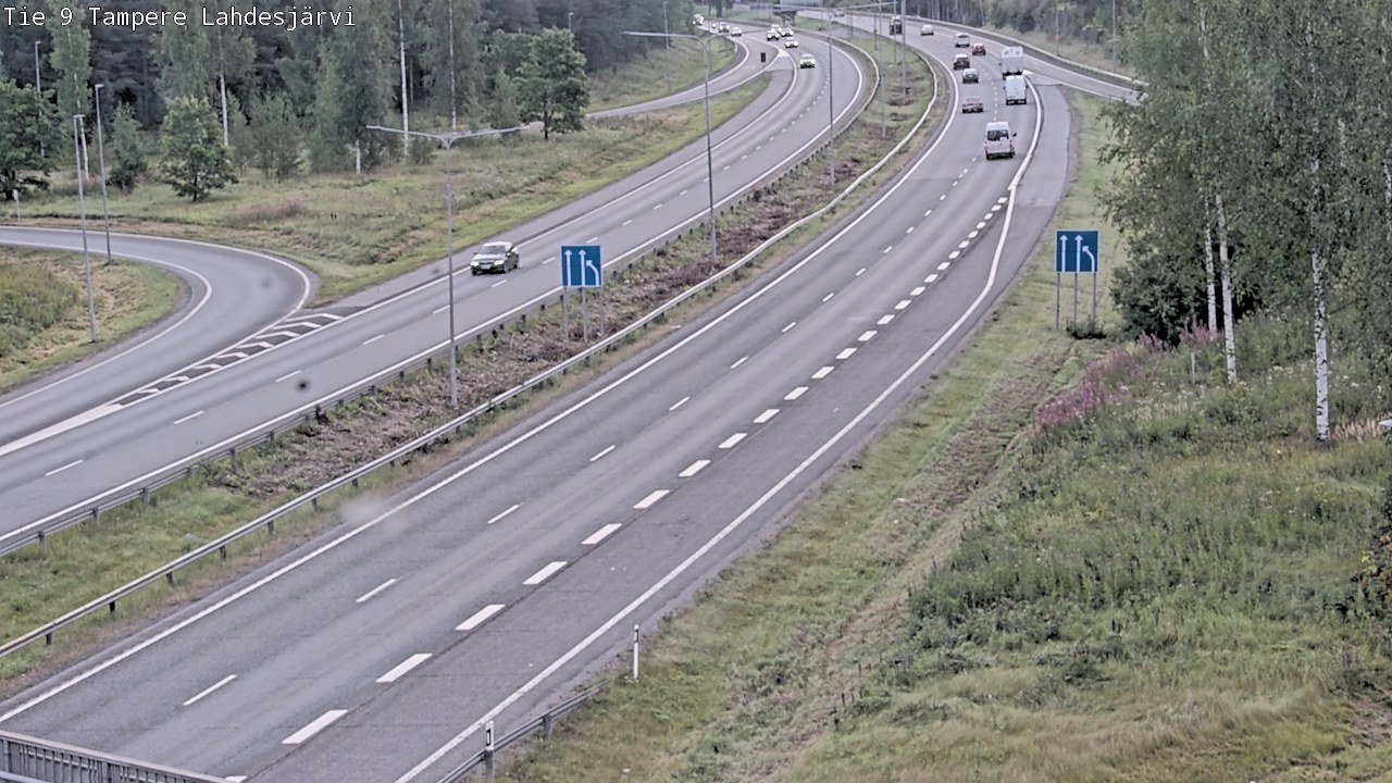 Kelikamerat Kuva Tie 9 Tampere, Lahdesjärvi, Tampere, Pirkanmaa