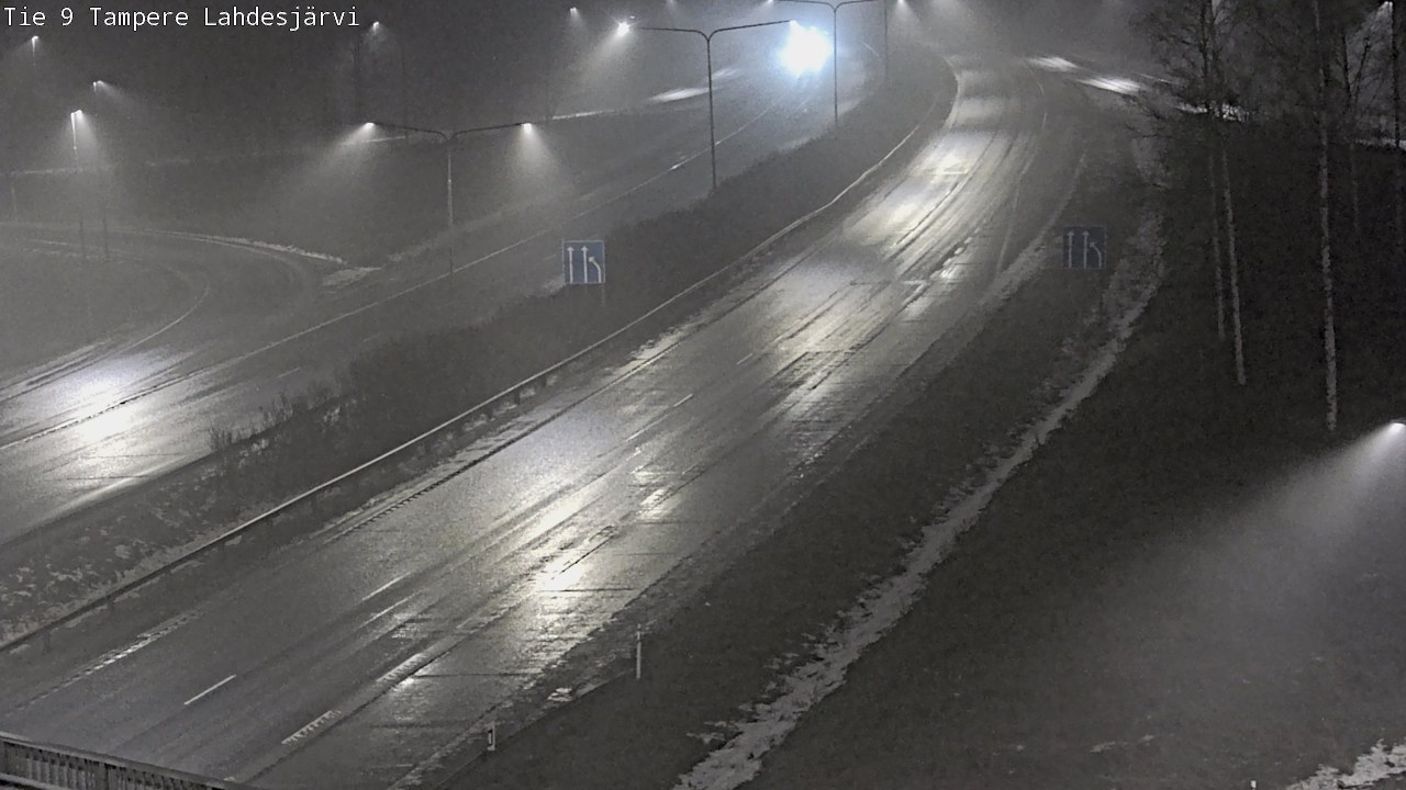 Weather Camera Image Väg 9 Tammerfors, Lahdesjärvi, Tampere, Pirkanmaa
