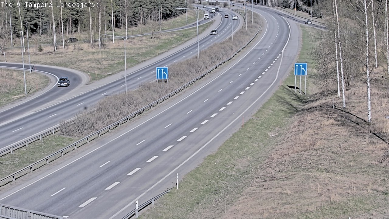 Weather Camera Image Road 9 Tampere, Lahdesjärvi, Tampere, Pirkanmaa