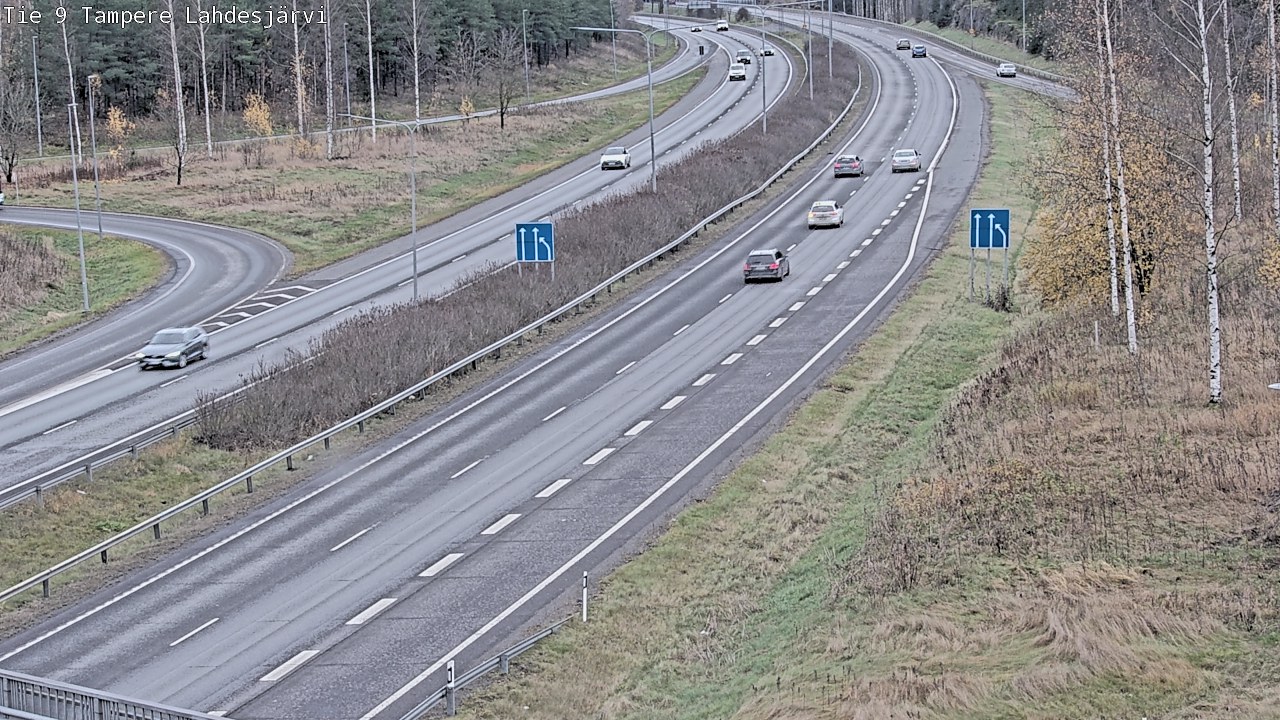 Kelikamerat Kuva Tie 9 Tampere, Lahdesjärvi, Tampere, Pirkanmaa