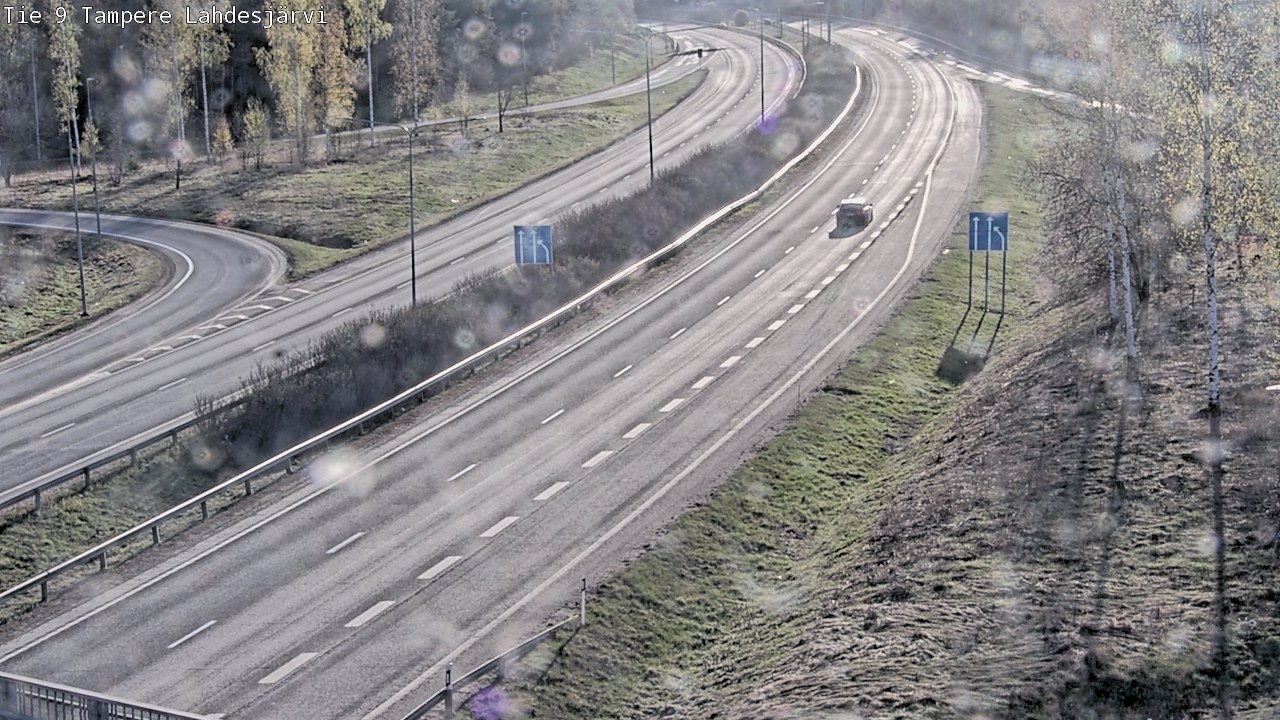 Weather Camera Image Road 9 Tampere, Lahdesjärvi, Tampere, Pirkanmaa