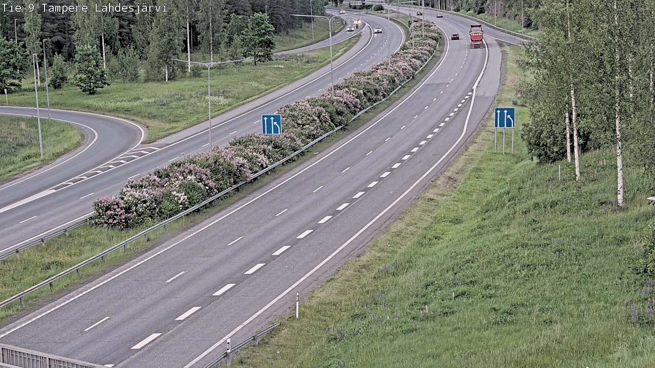 Kelikamerat Kuva Tie 9 Tampere, Lahdesjärvi, Tampere, Pirkanmaa