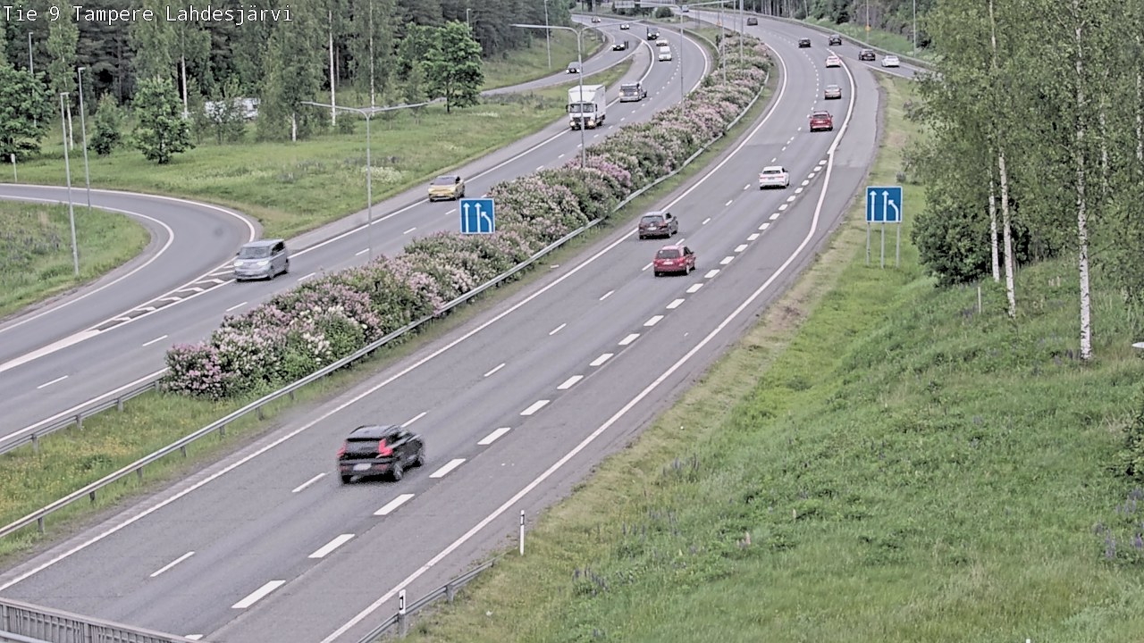Kelikamerat Kuva Tie 9 Tampere, Lahdesjärvi, Tampere, Pirkanmaa