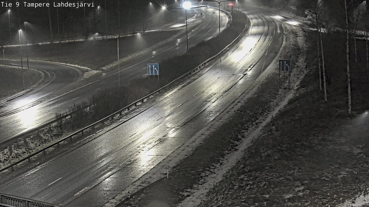 Weather Camera Image Väg 9 Tammerfors, Lahdesjärvi, Tampere, Pirkanmaa