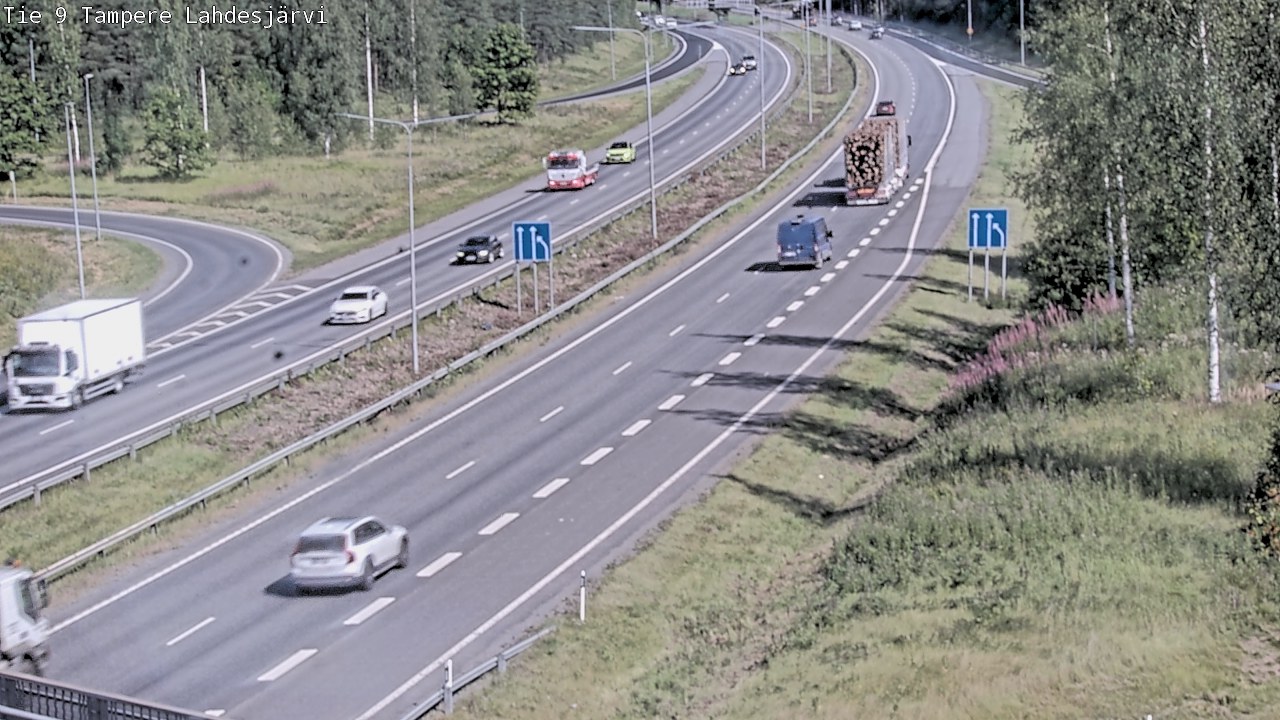 Kelikamerat Kuva Tie 9 Tampere, Lahdesjärvi, Tampere, Pirkanmaa