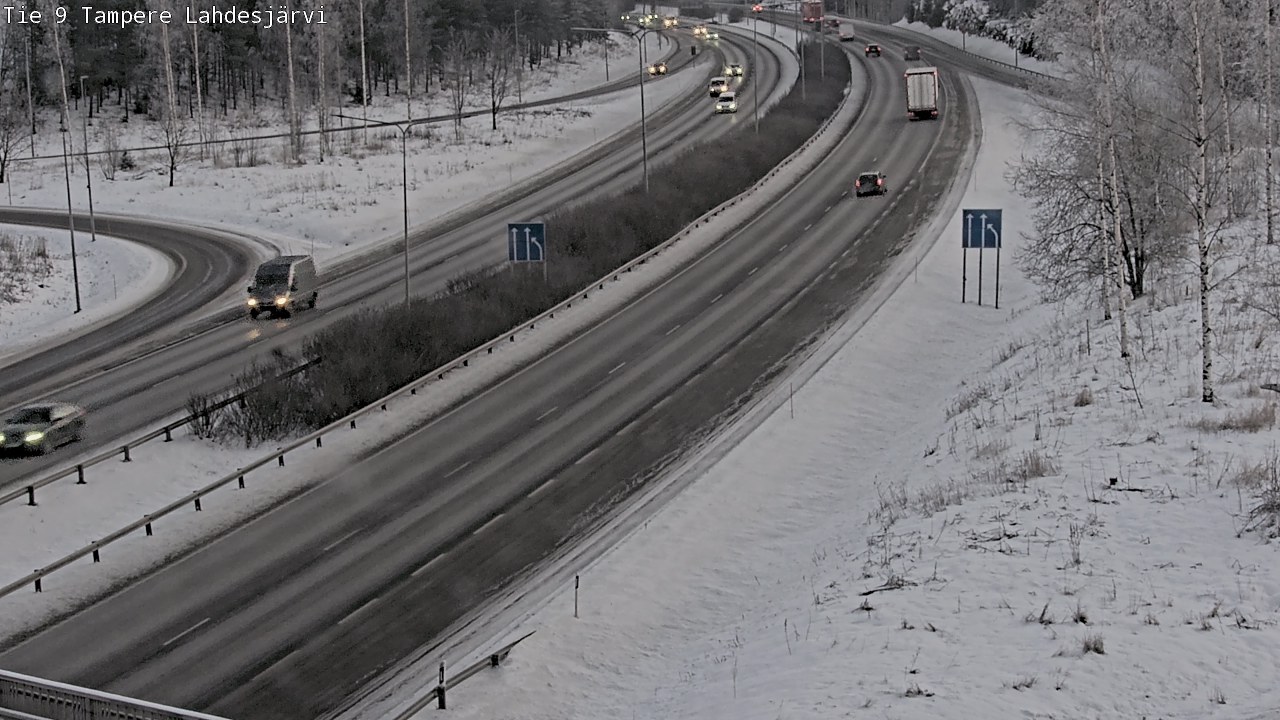 Kelikamerat Kuva Tie 9 Tampere, Lahdesjärvi, Tampere, Pirkanmaa