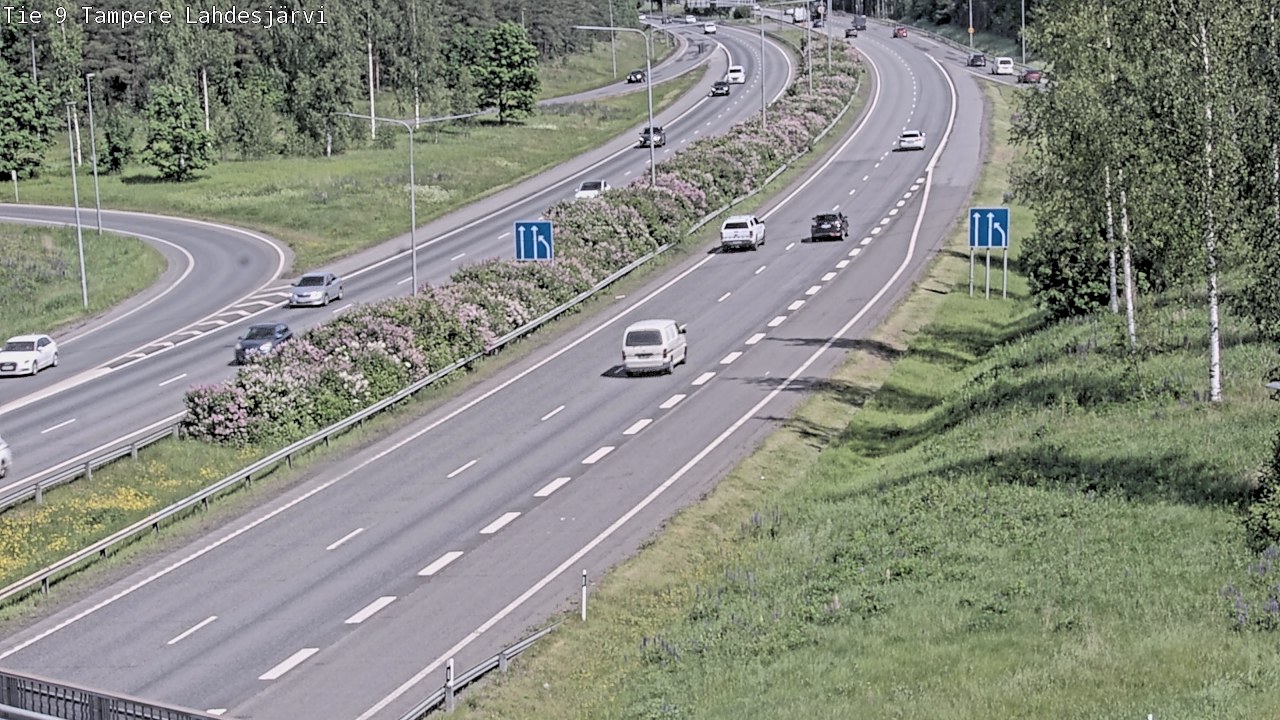 Kelikamerat Kuva Tie 9 Tampere, Lahdesjärvi, Tampere, Pirkanmaa