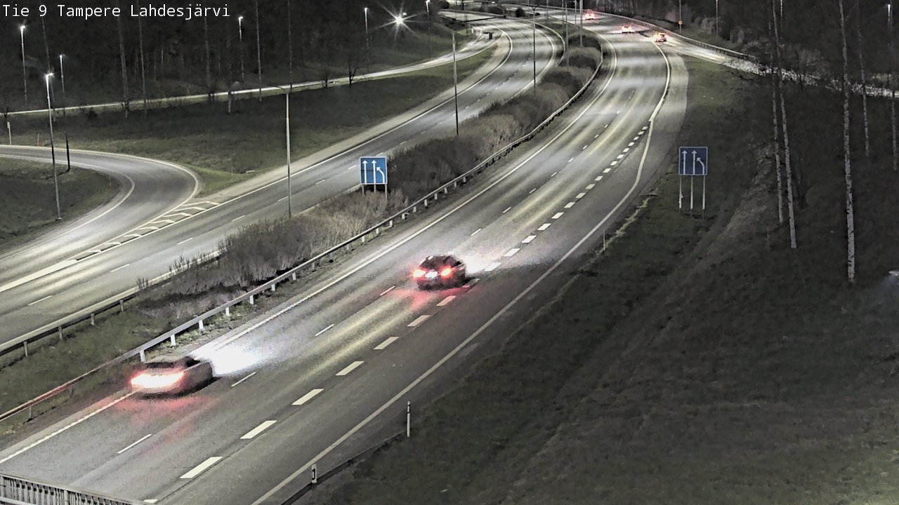 Weather Camera Image Road 9 Tampere, Lahdesjärvi, Tampere, Pirkanmaa