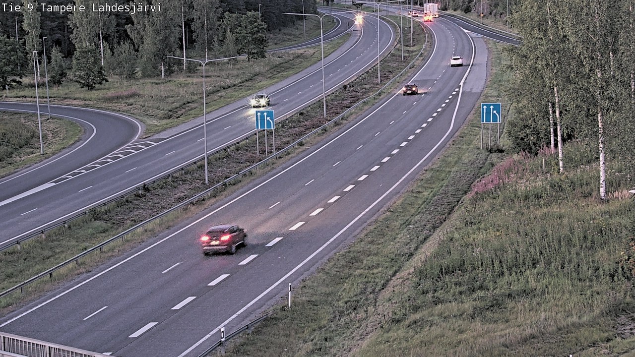 Kelikamerat Kuva Tie 9 Tampere, Lahdesjärvi, Tampere, Pirkanmaa