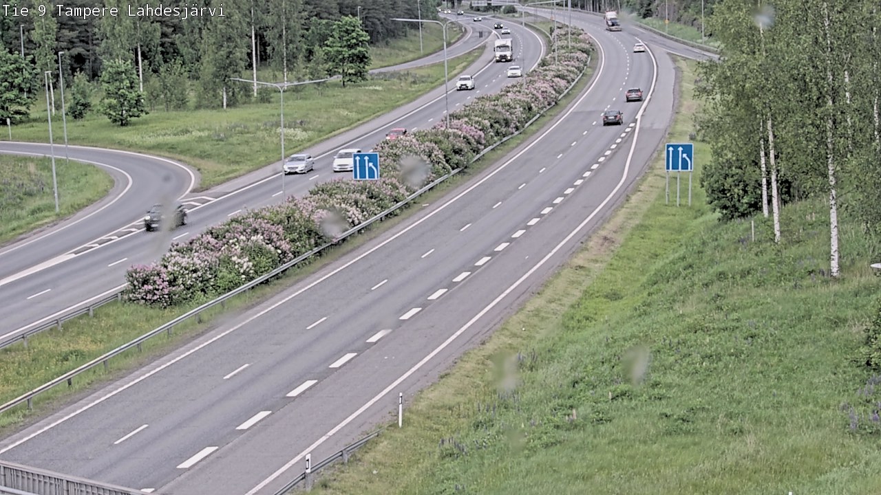 Kelikamerat Kuva Tie 9 Tampere, Lahdesjärvi, Tampere, Pirkanmaa