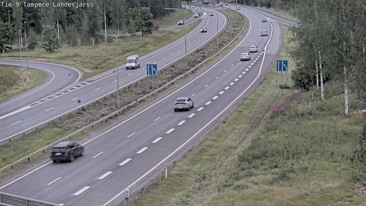 Weather Camera Image Road 9 Tampere, Lahdesjärvi, Tampere, Pirkanmaa