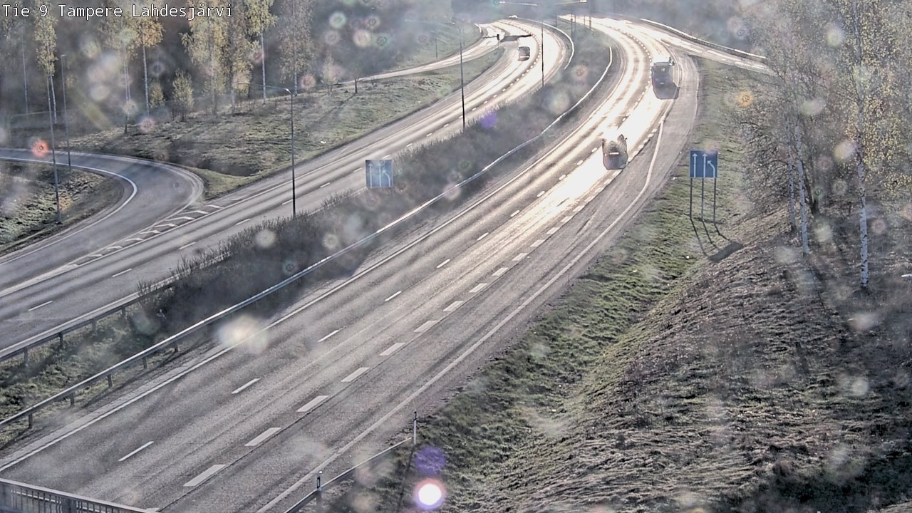 Weather Camera Image Road 9 Tampere, Lahdesjärvi, Tampere, Pirkanmaa