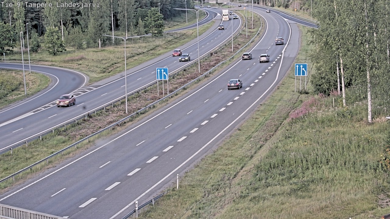 Kelikamerat Kuva Tie 9 Tampere, Lahdesjärvi, Tampere, Pirkanmaa