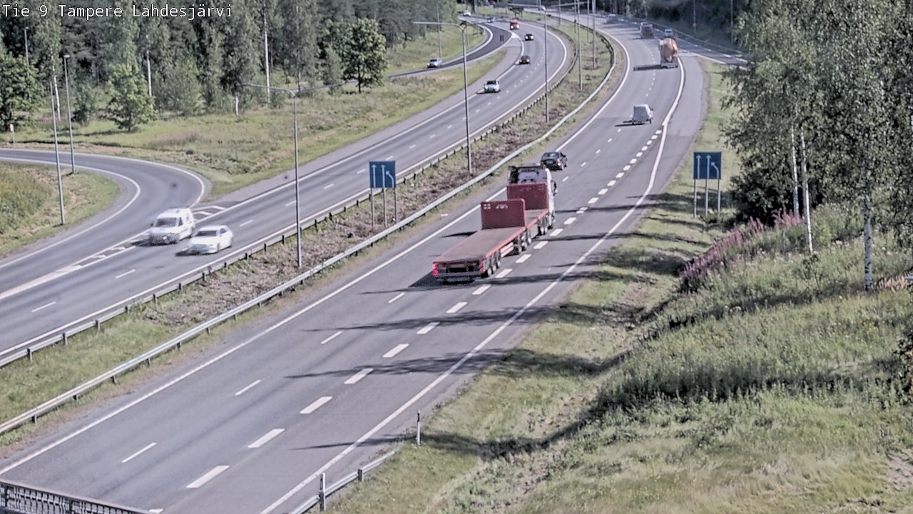 Kelikamerat Kuva Tie 9 Tampere, Lahdesjärvi, Tampere, Pirkanmaa