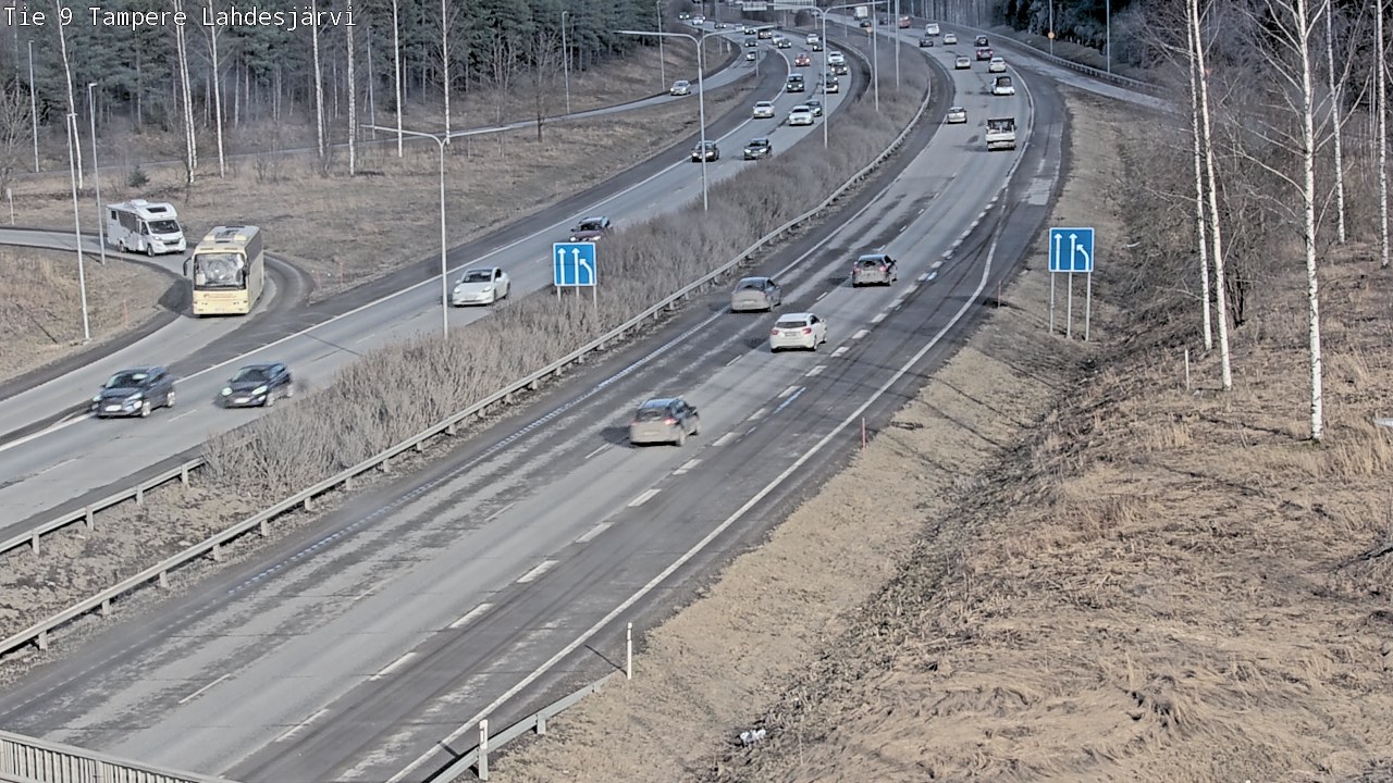 Kelikamerat Kuva Tie 9 Tampere, Lahdesjärvi, Tampere, Pirkanmaa