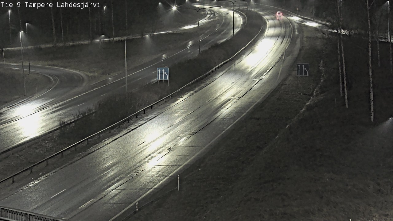 Weather Camera Image Väg 9 Tammerfors, Lahdesjärvi, Tampere, Pirkanmaa