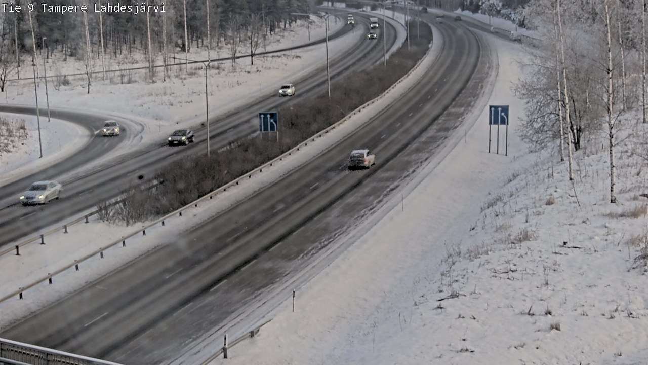 Kelikamerat Kuva Tie 9 Tampere, Lahdesjärvi, Tampere, Pirkanmaa