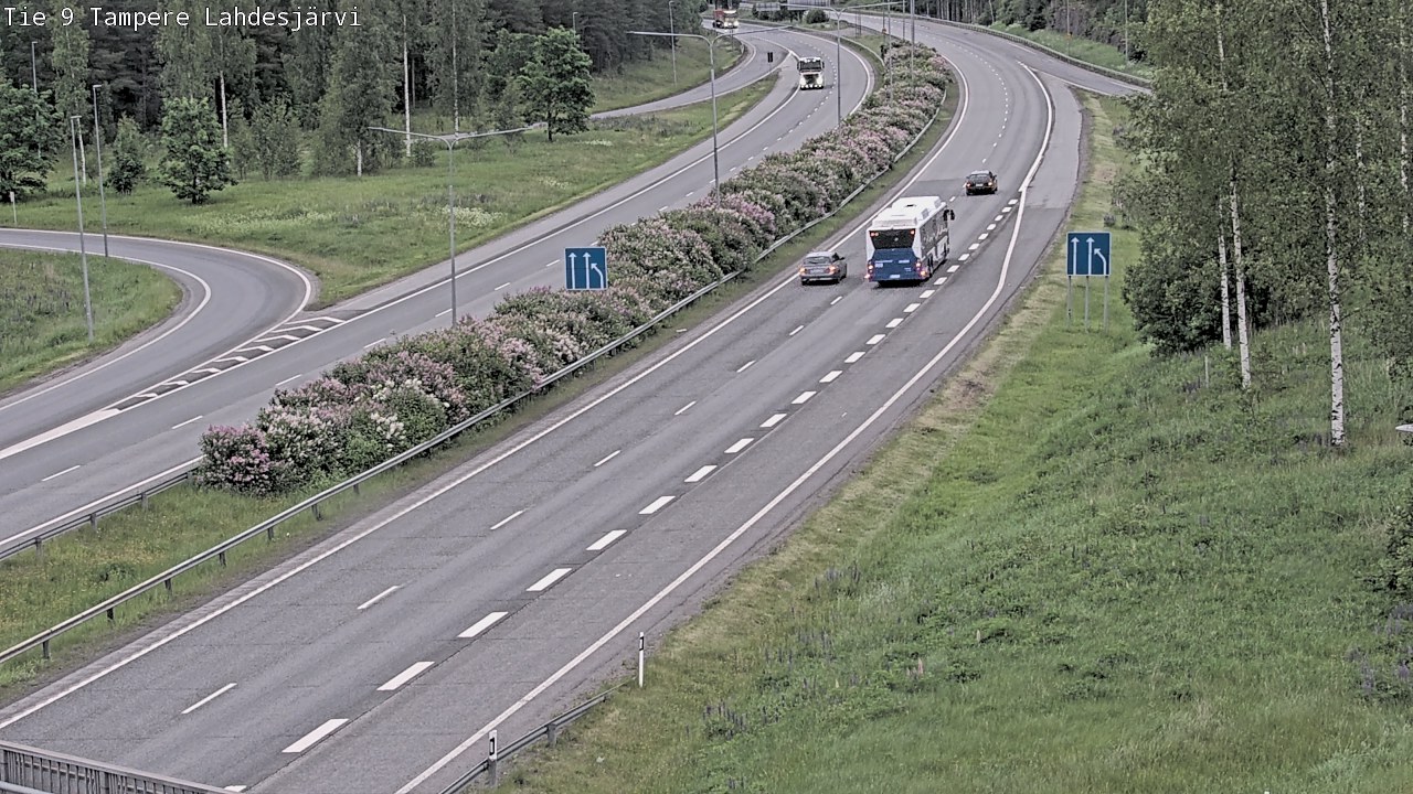 Kelikamerat Kuva Tie 9 Tampere, Lahdesjärvi, Tampere, Pirkanmaa